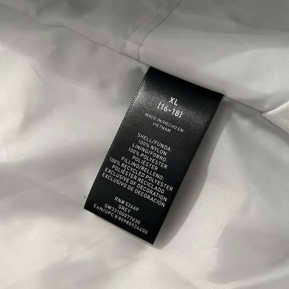 Swiss Tech Coat. Light Gray Size: XL - Picture 10 of 11